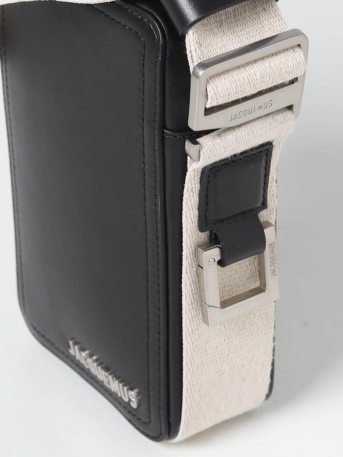 Jacquemus Shoulder Bag Men Black