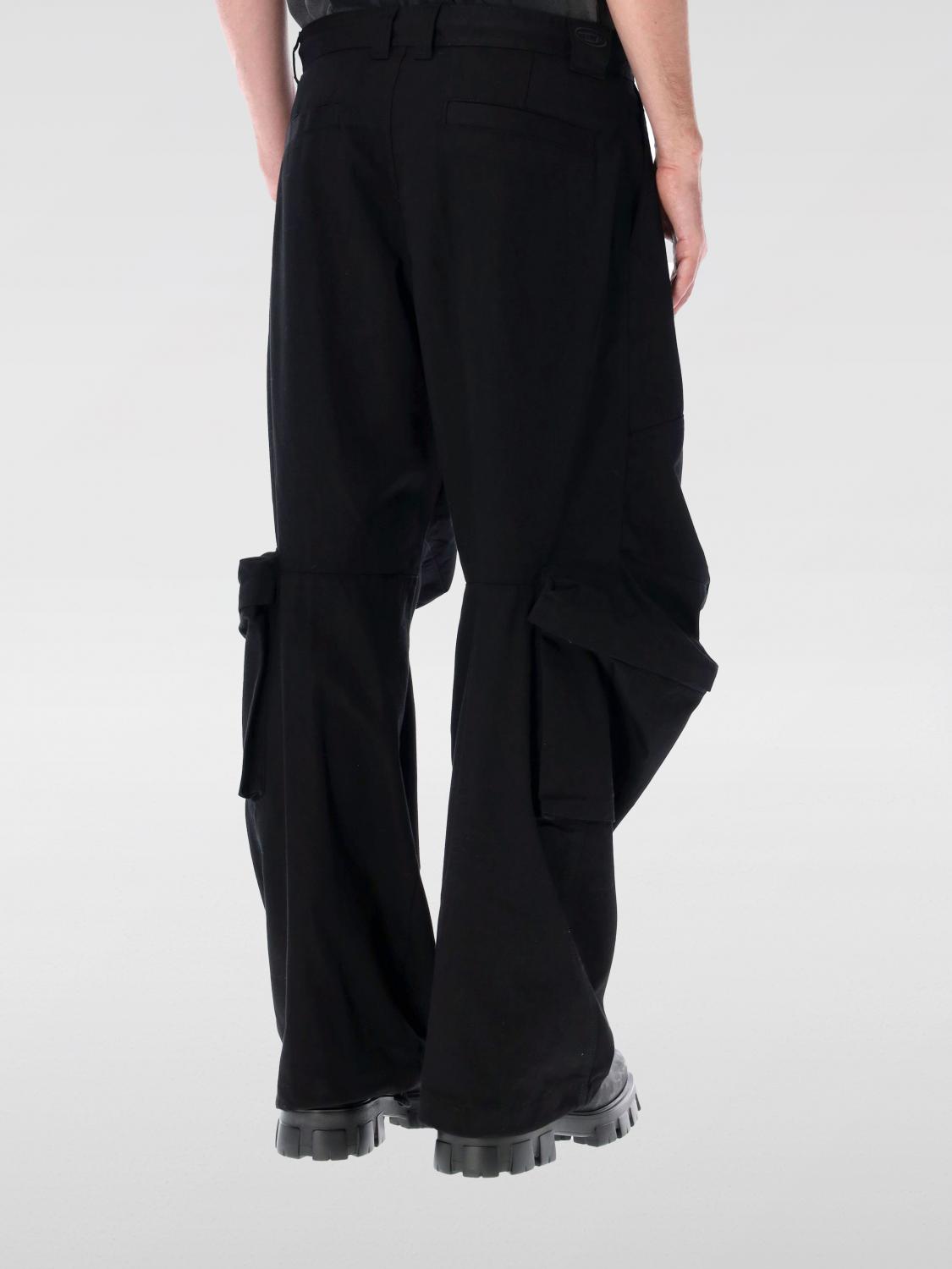 Diesel Pants Men Black