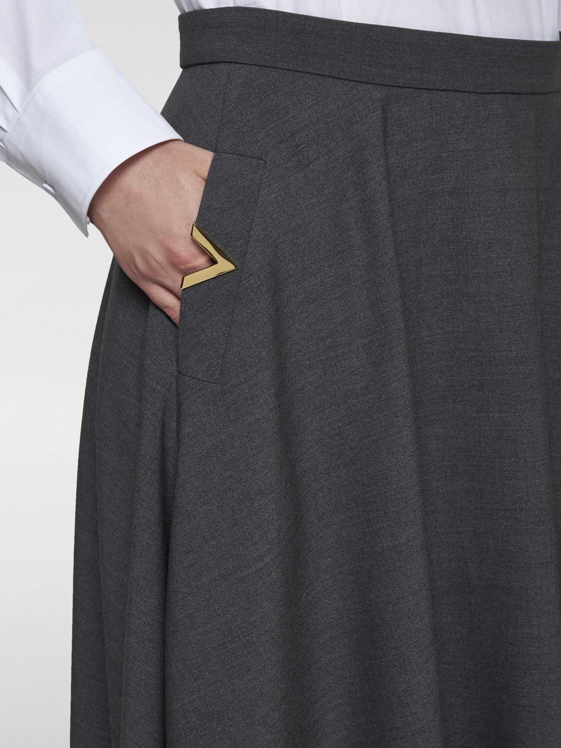 Valentino Skirt Woman Grey