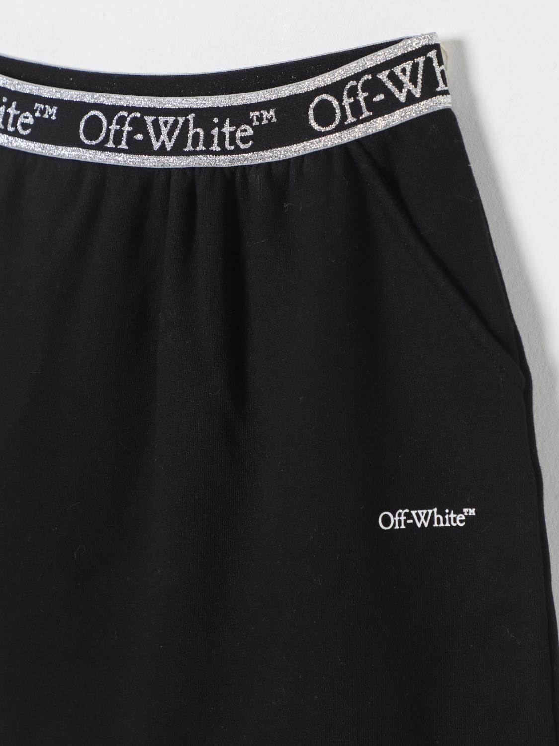 Off White Kids Skirt Kids Black