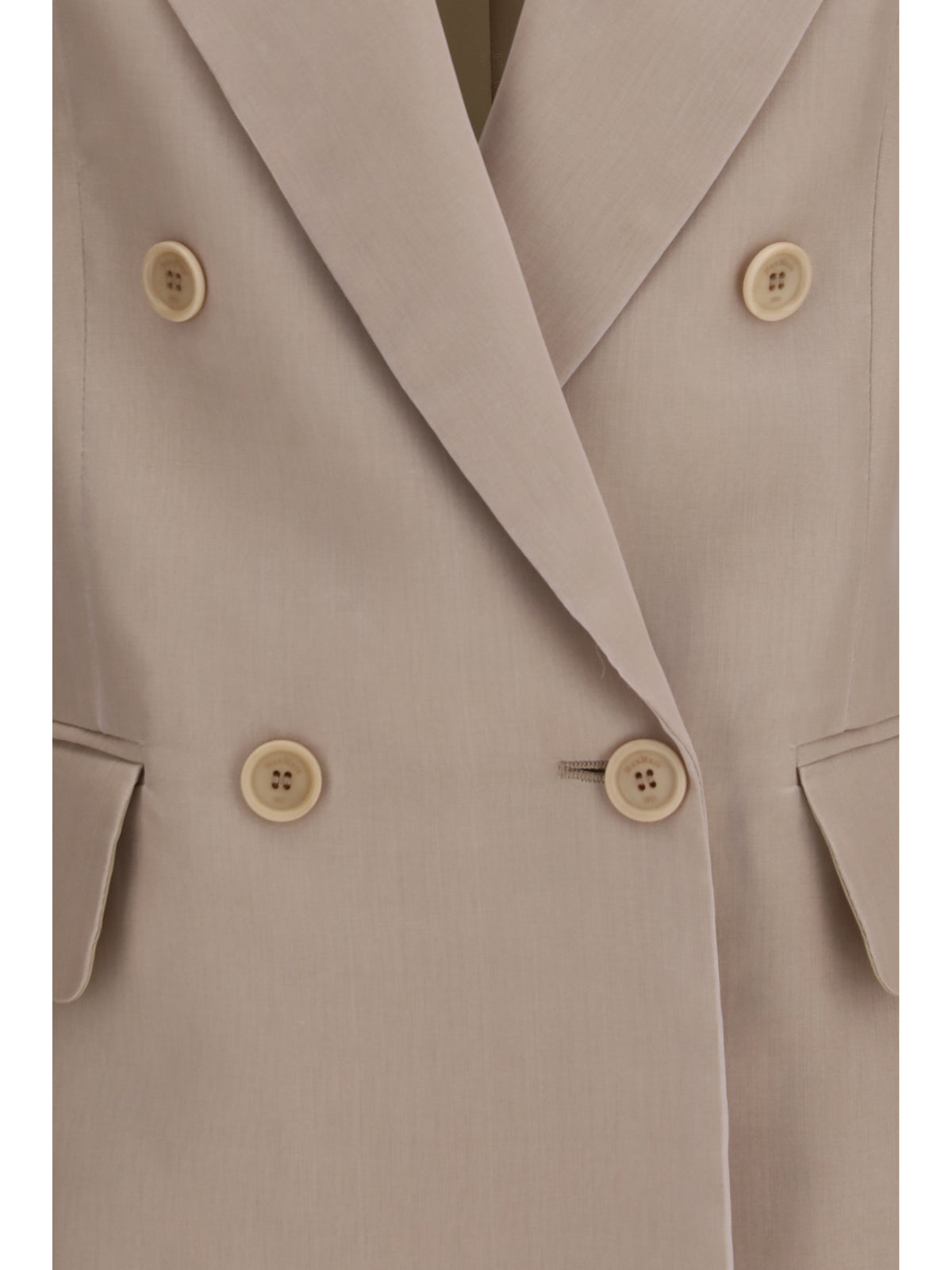 Max Mara Feltro silk Blazer - Sand