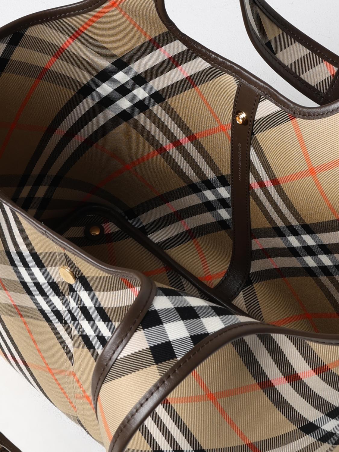 Burberry Shoulder Bag Woman Beige