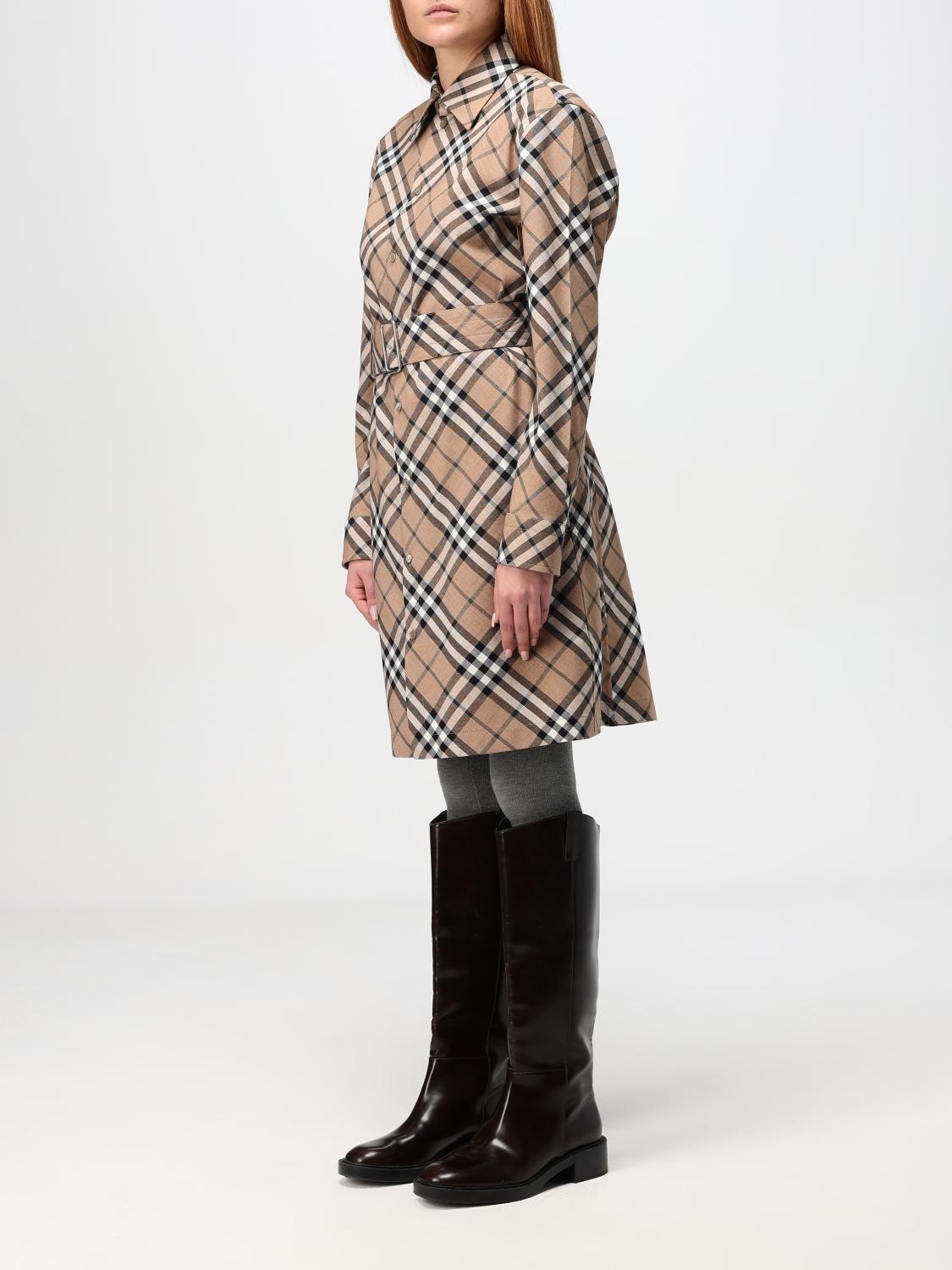 Burberry Dress Woman Beige