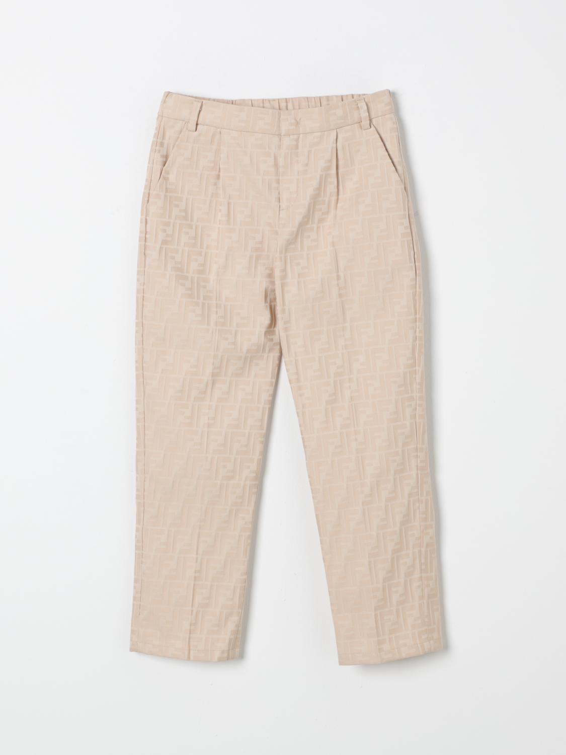 Fendi Pants Kids White