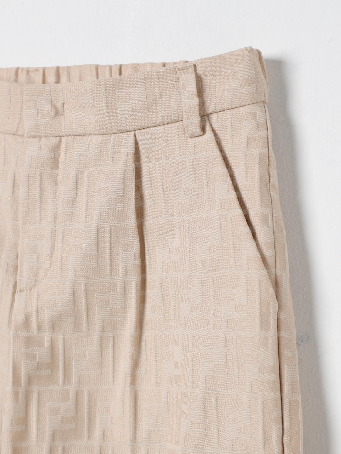 Fendi Pants Kids White