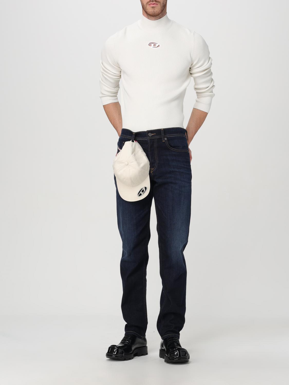 Diesel Hat Men White