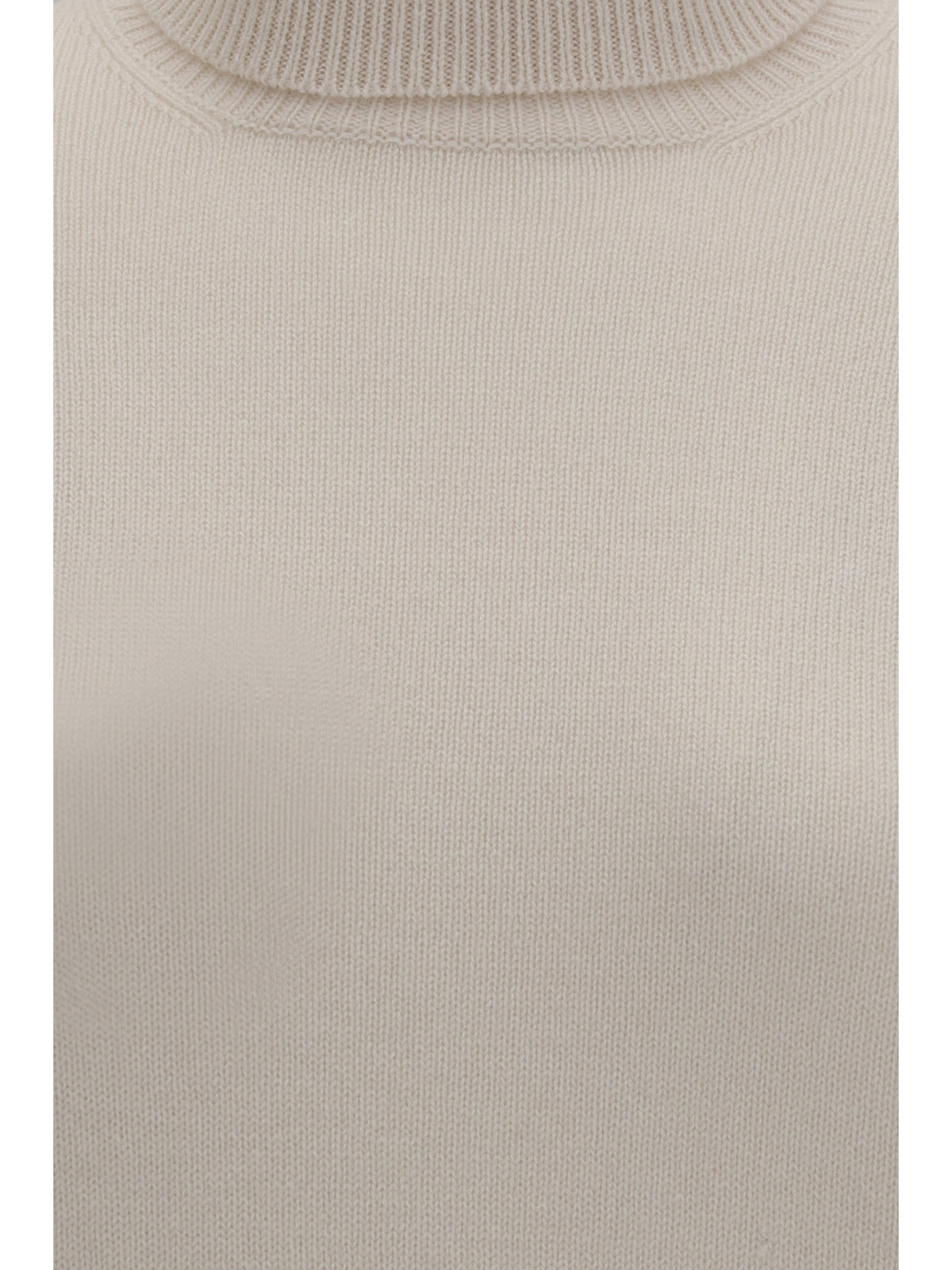 Brunello Cucinelli Cashmere turtleneck Sweater - English White