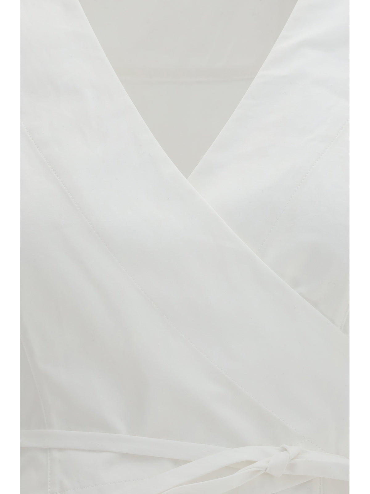 Jacquemus Paysan wrap Top - White