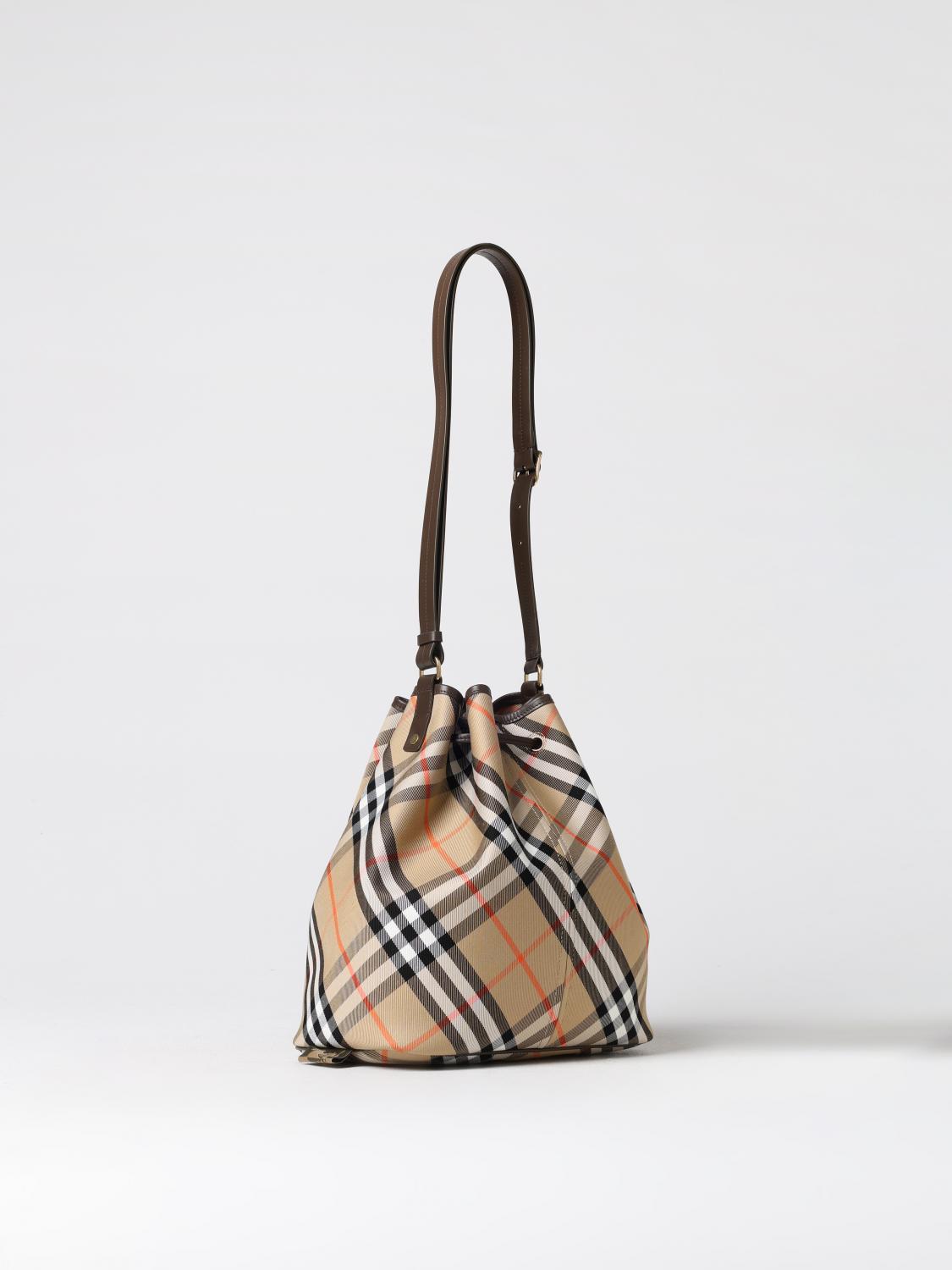 Burberry Shoulder Bag Woman Beige