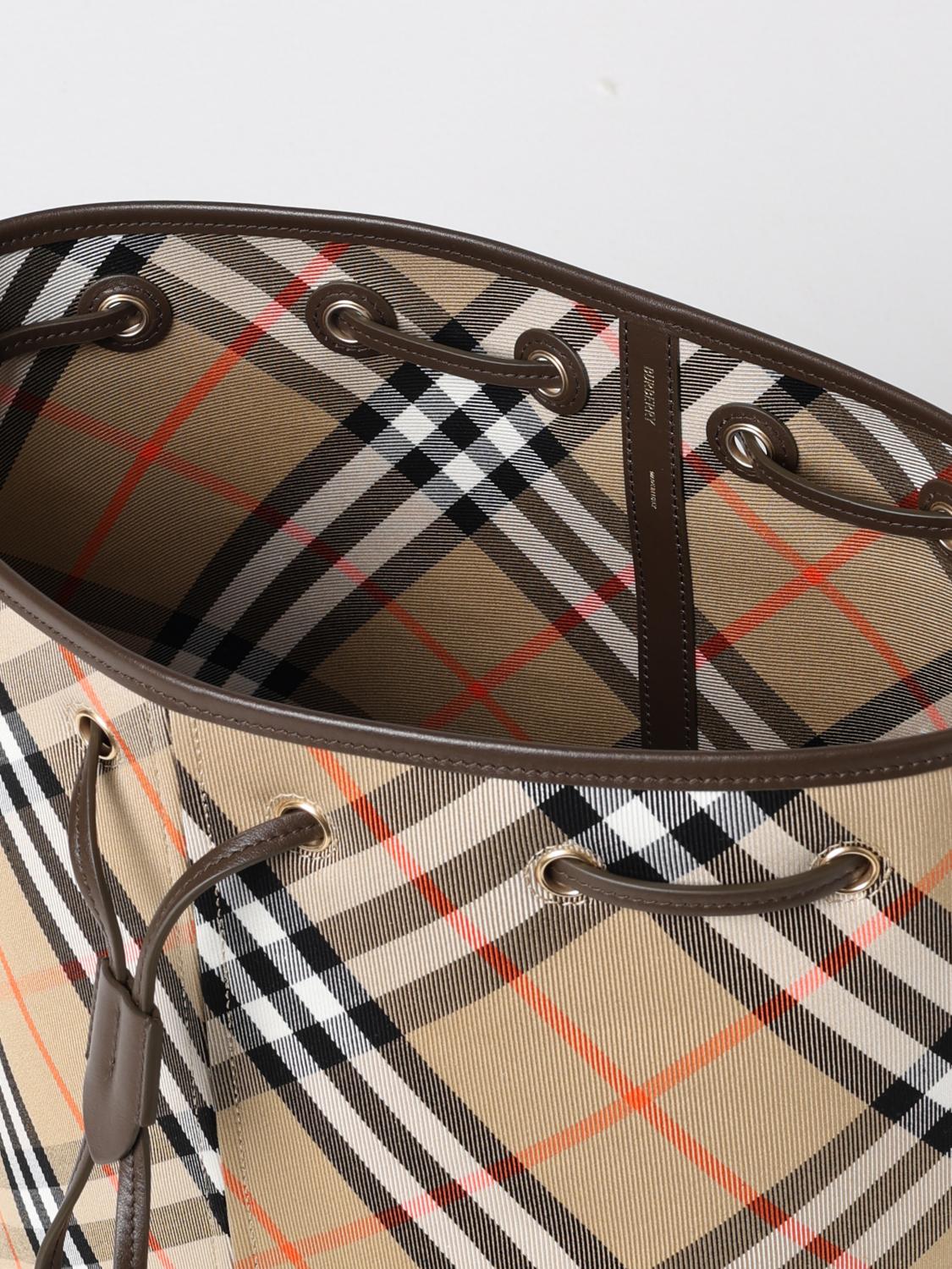Burberry Shoulder Bag Woman Beige