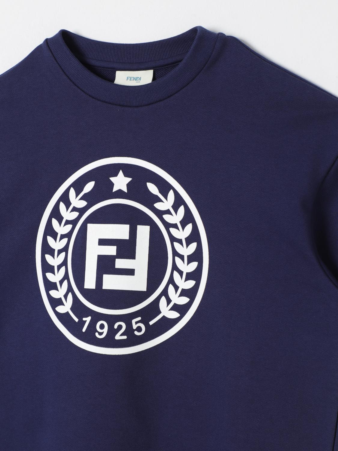 Fendi T Shirt Kids Blue