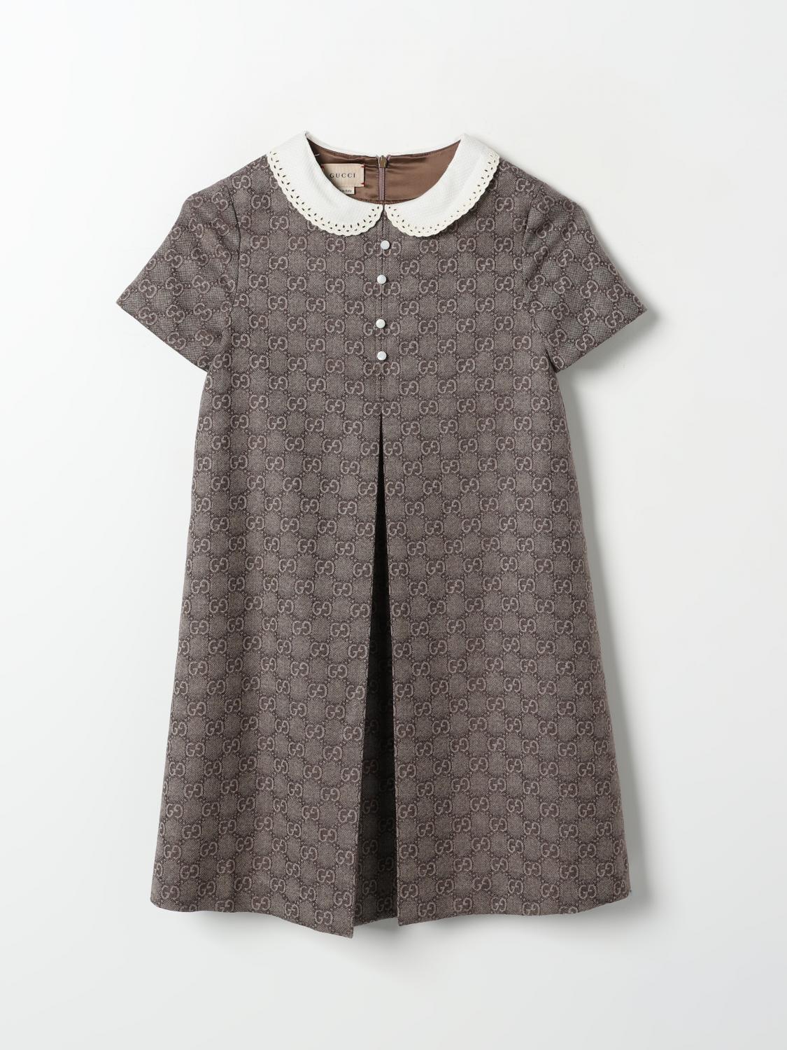 Gucci Dress Kids Brown