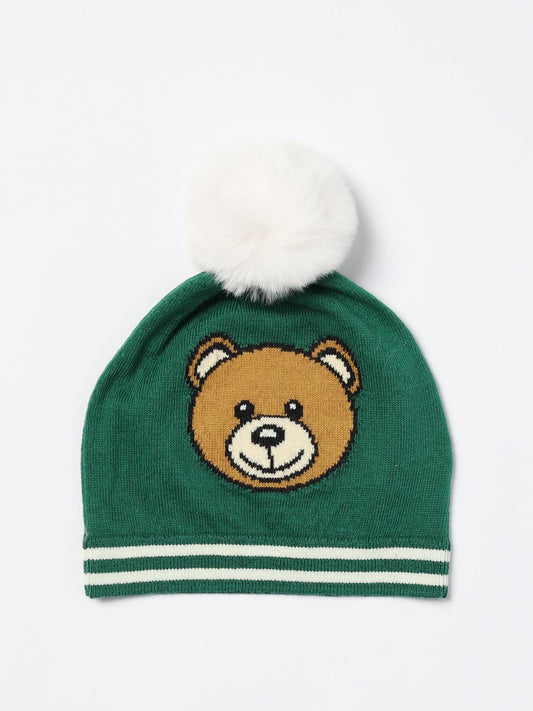 Moschino Hat Kids Green