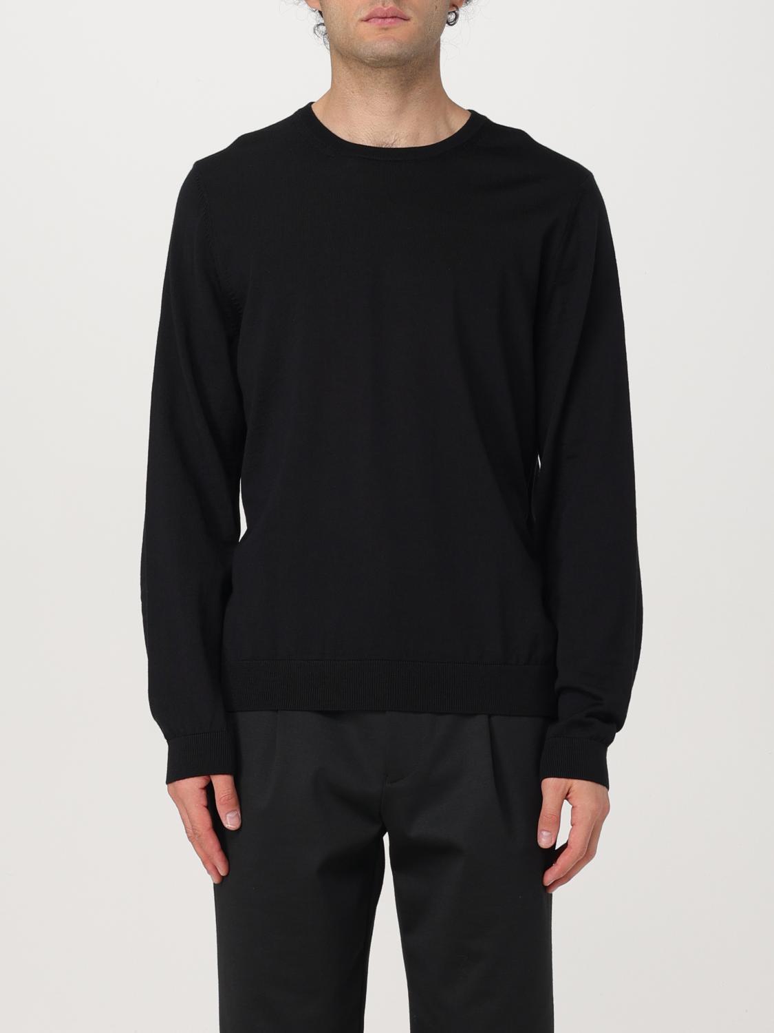 Boss Sweater Men Gnawed Blue