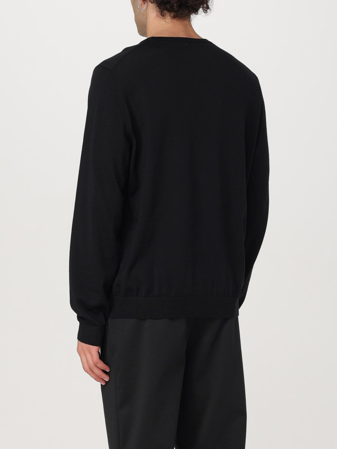 Boss Sweater Men Gnawed Blue