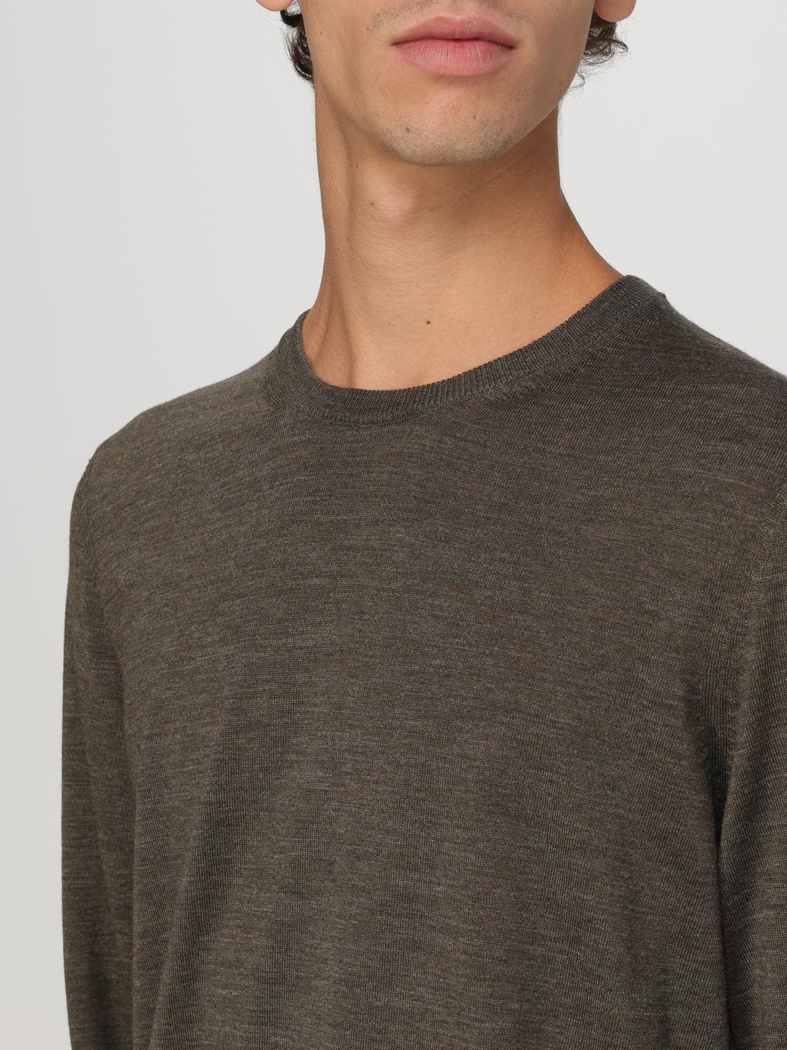 Boss Sweater Men Gnawed Blue