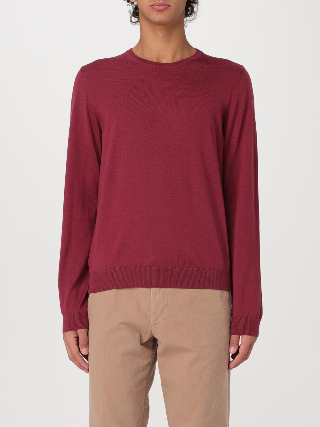 Boss Sweater Men Gnawed Blue