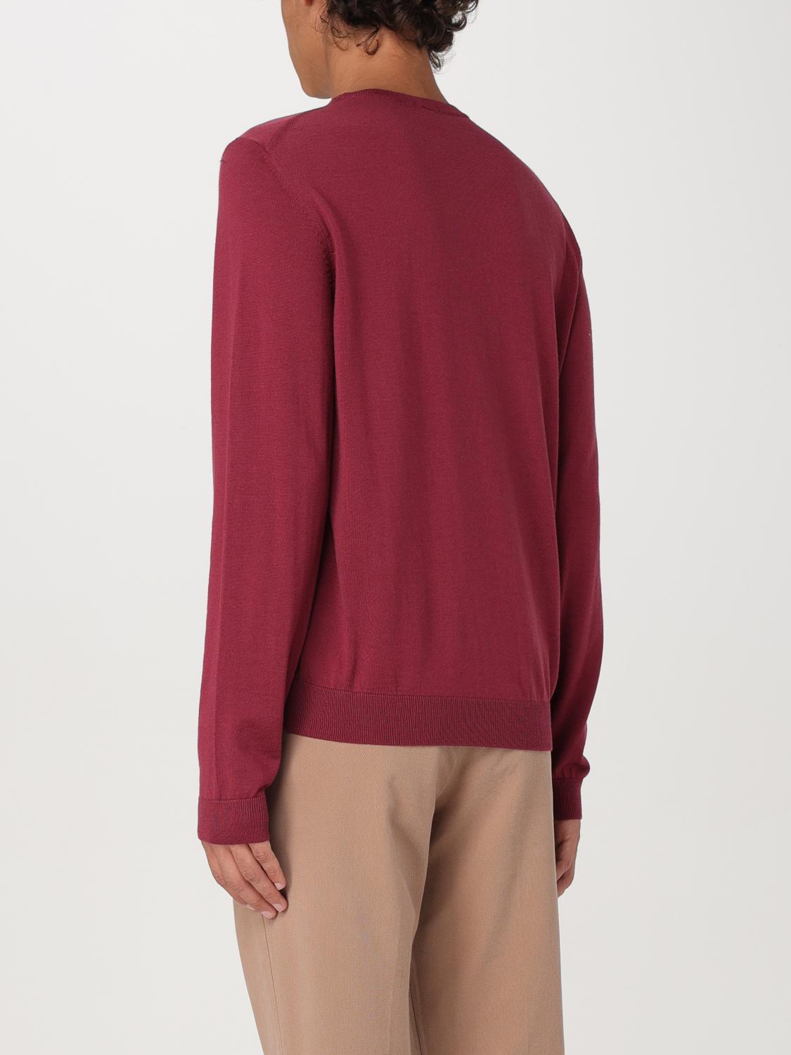 Boss Sweater Men Gnawed Blue