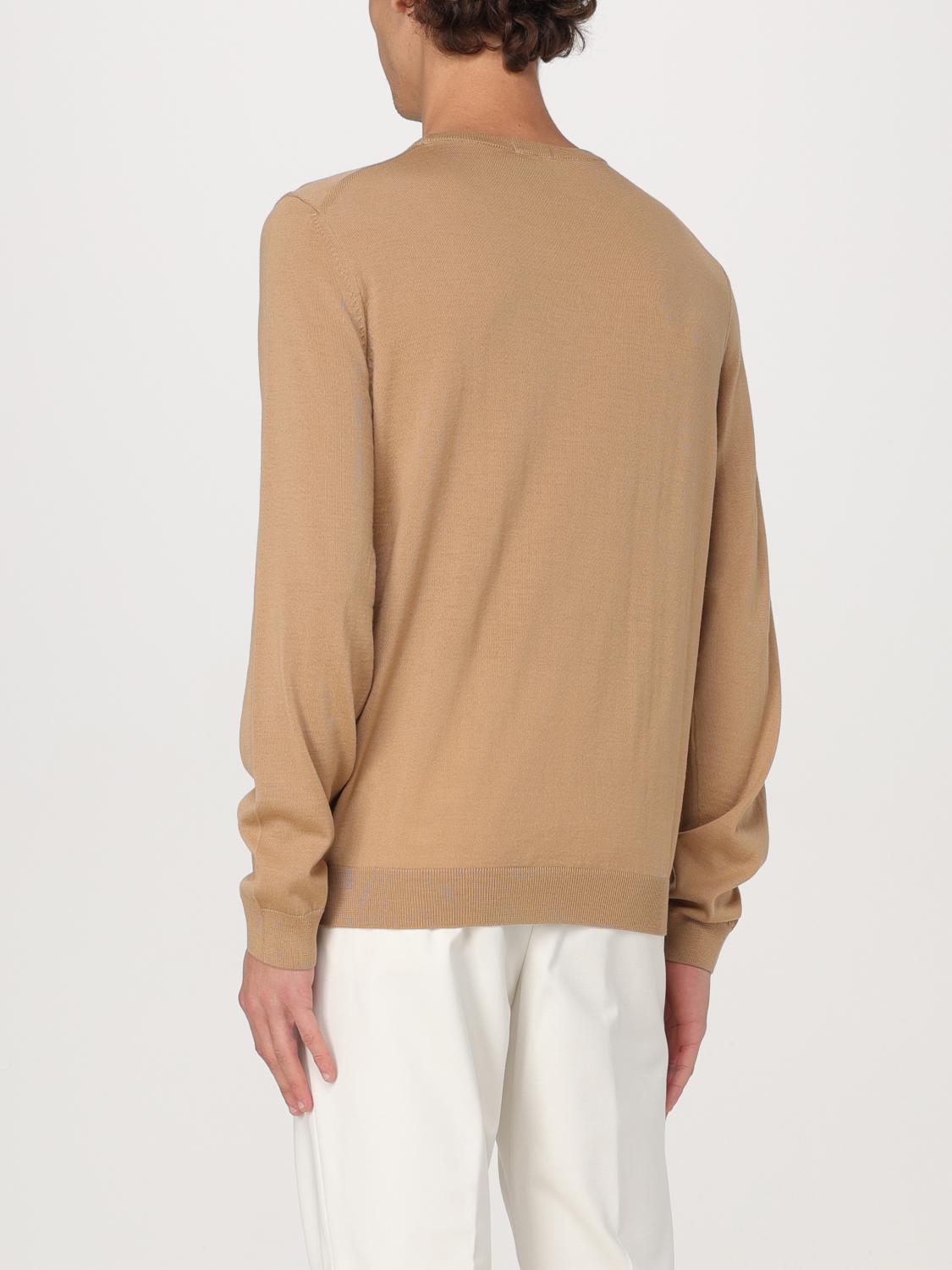 Boss Sweater Men Gnawed Blue