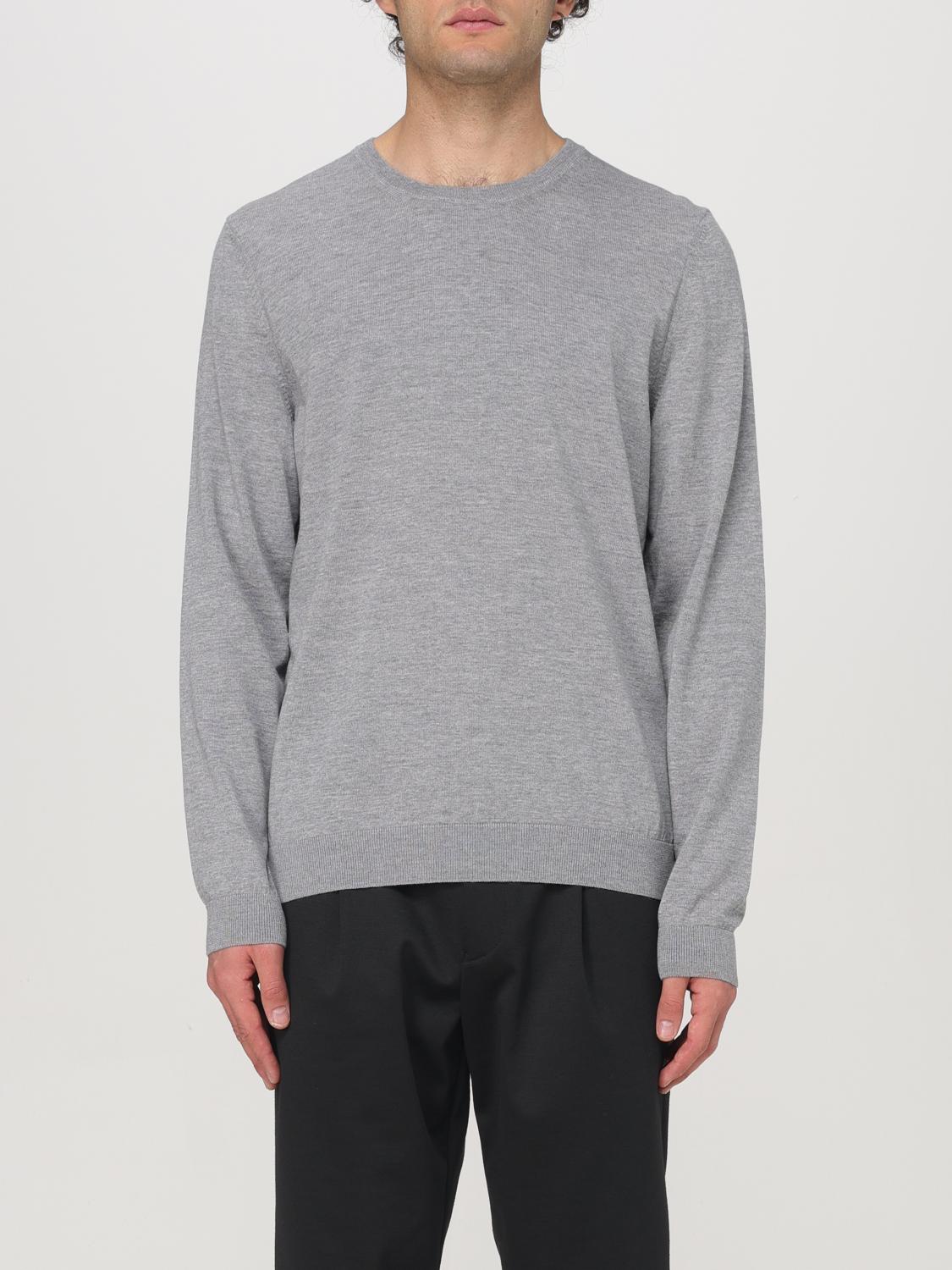 Boss Sweater Men Gnawed Blue