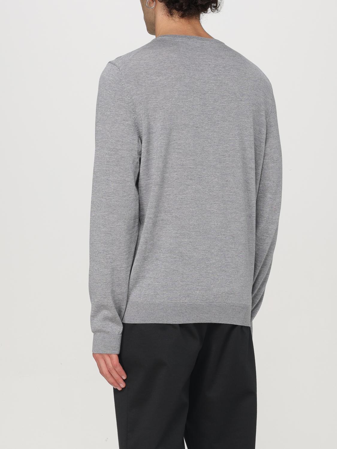 Boss Sweater Men Gnawed Blue