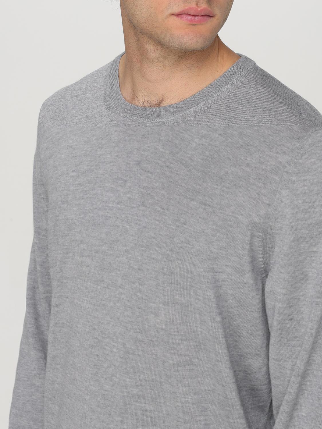 Boss Sweater Men Gnawed Blue
