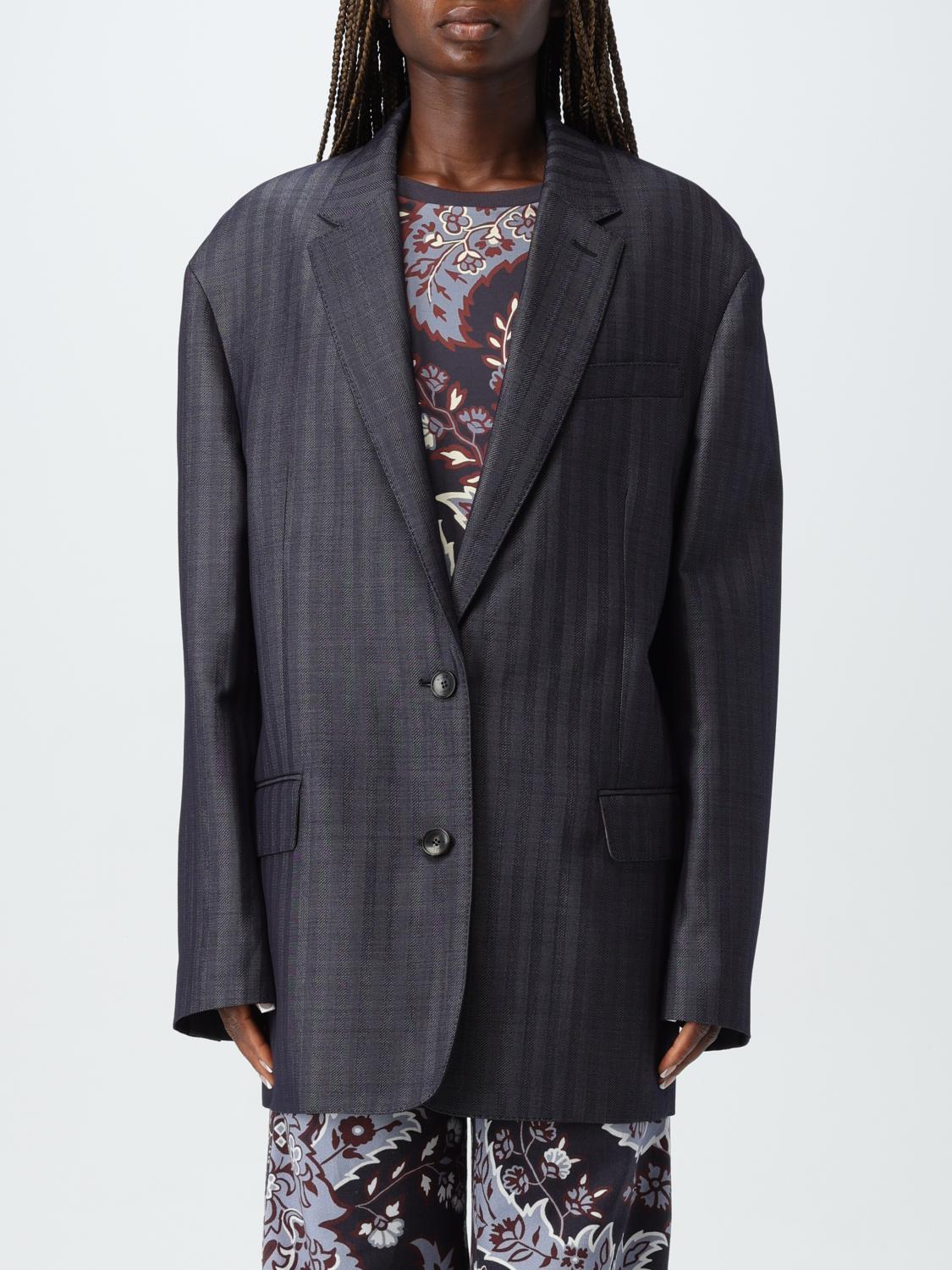 Etro Blazer Woman Grey