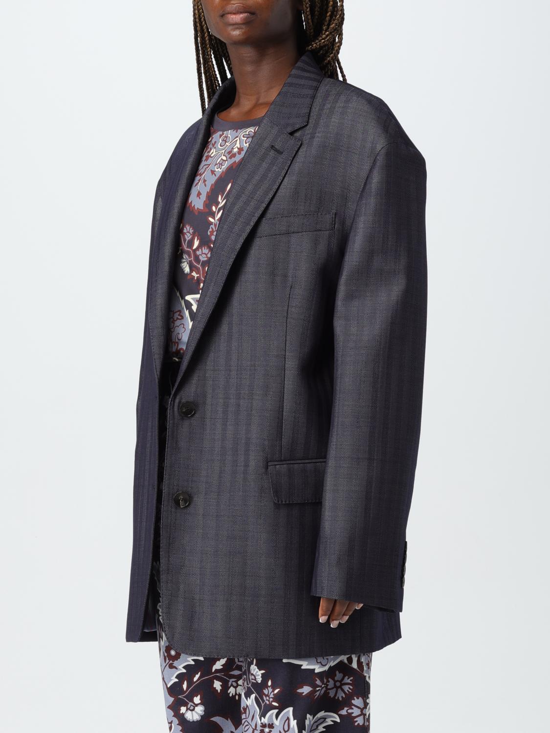 Etro Blazer Woman Grey
