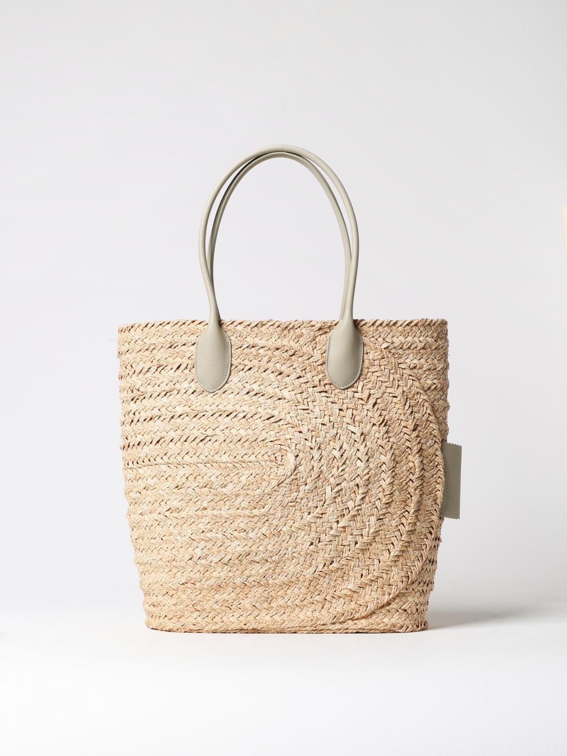 Burberry Tote Bags Woman Beige