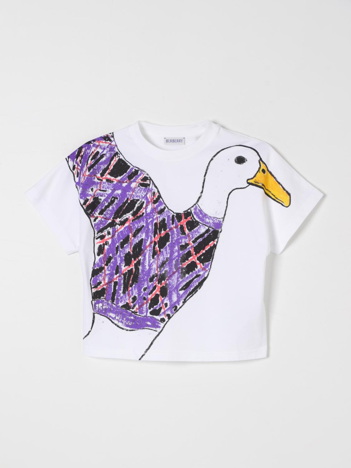 Burberry T Shirt Kids White