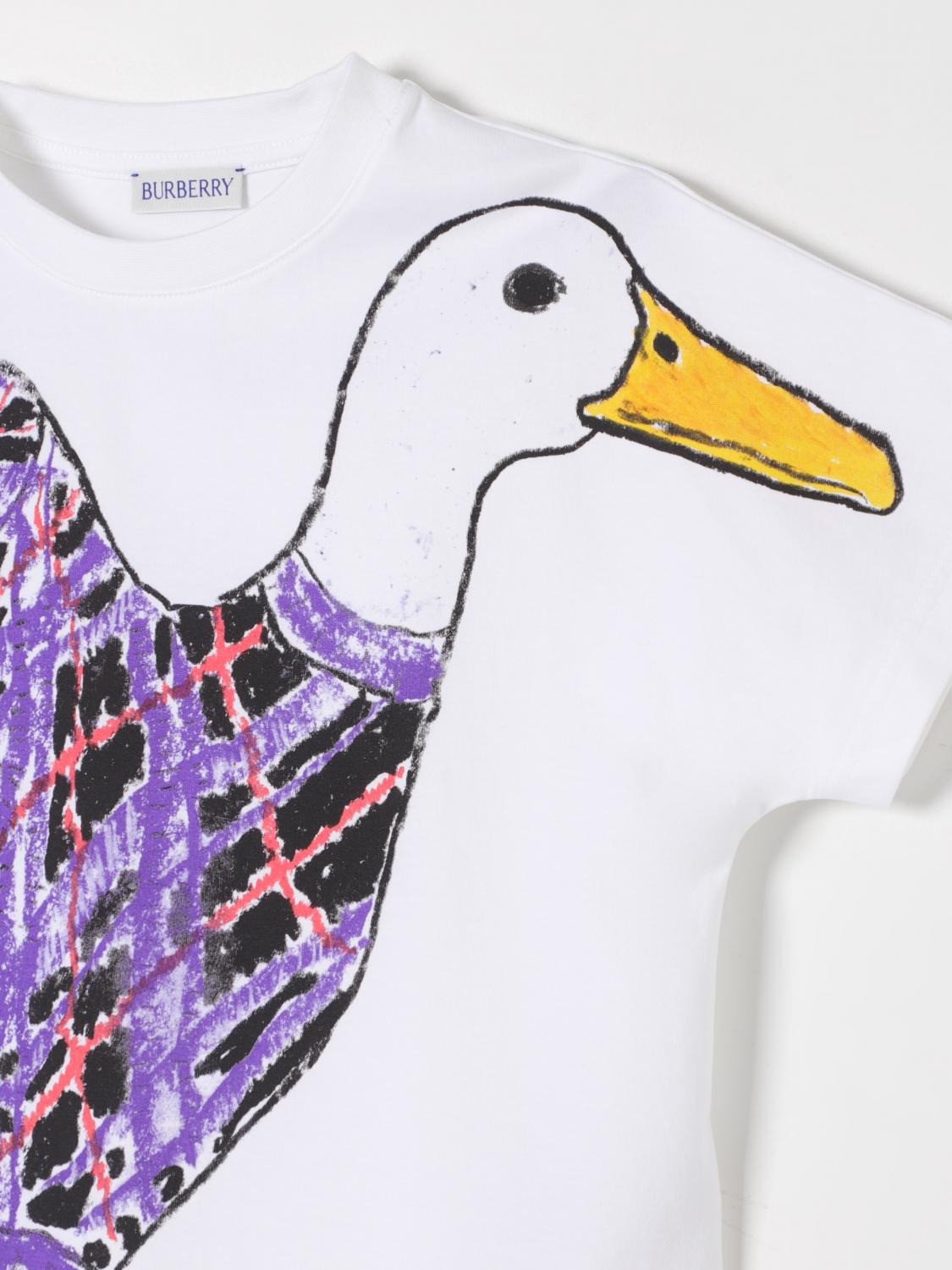 Burberry T Shirt Kids White