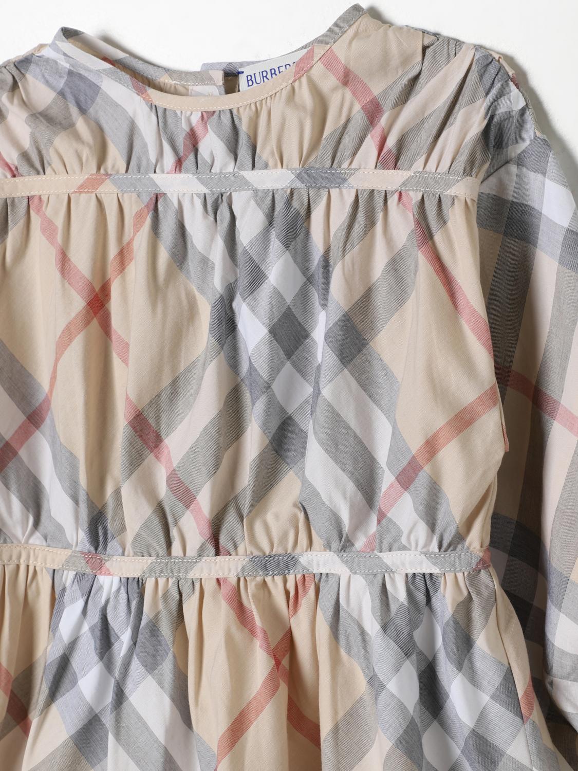 Burberry Dress Kids Beige