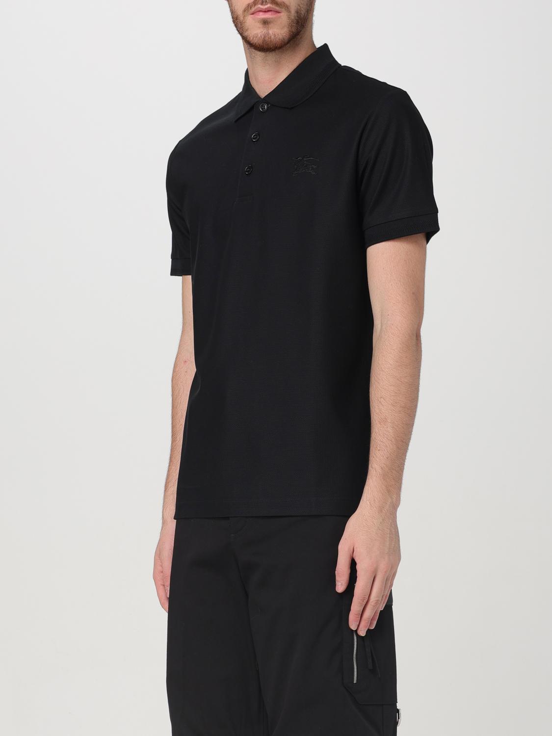 Burberry Polo Shirt Men Black