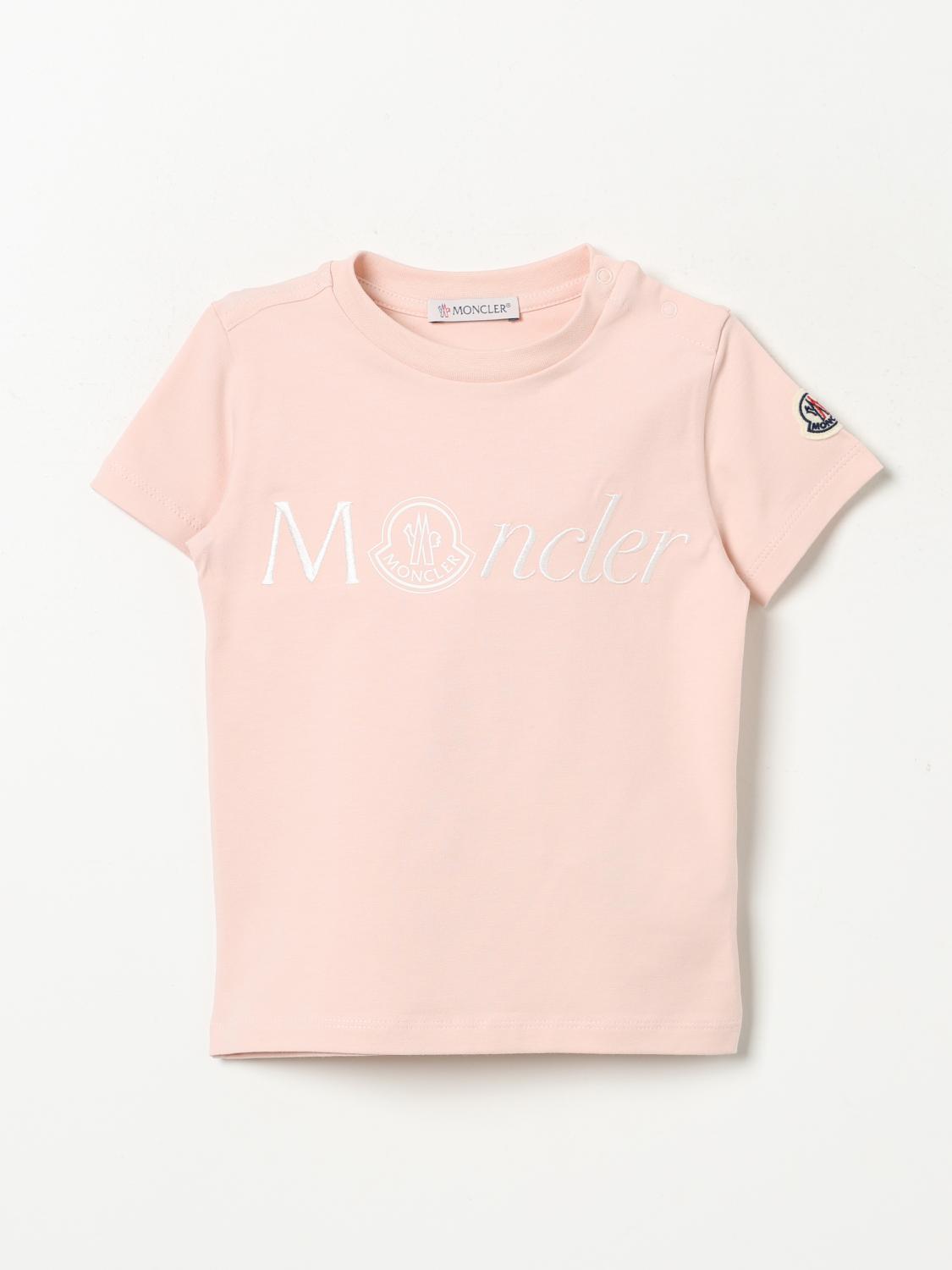 Moncler T Shirt Kids Pink