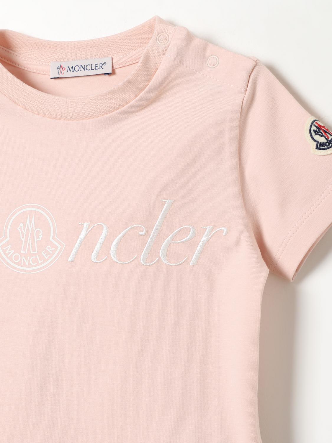Moncler T Shirt Kids Pink