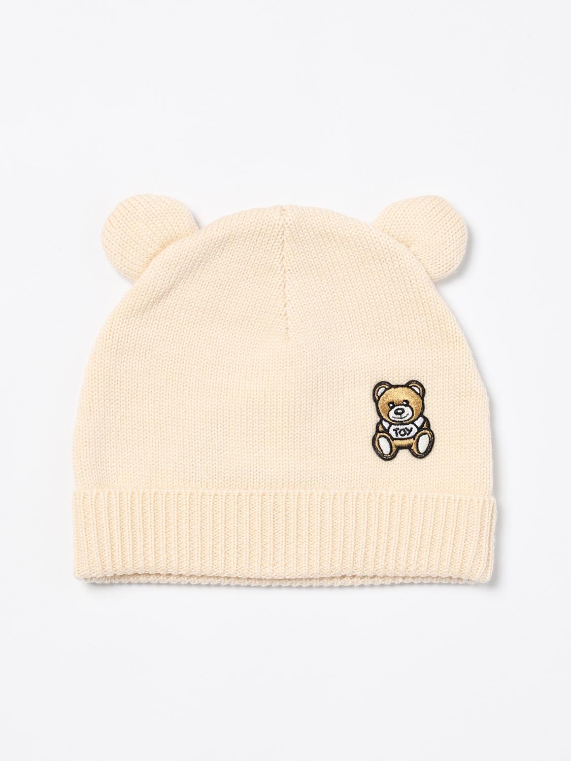 Moschino Hat Kids Beige