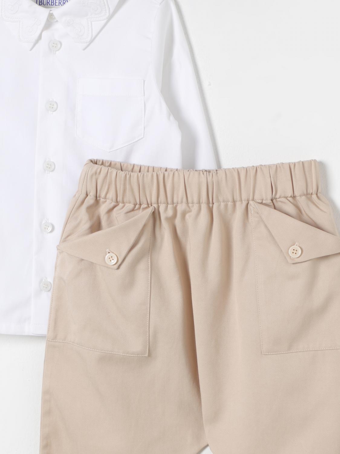 Burberry Jumpsuit Kids Natural
