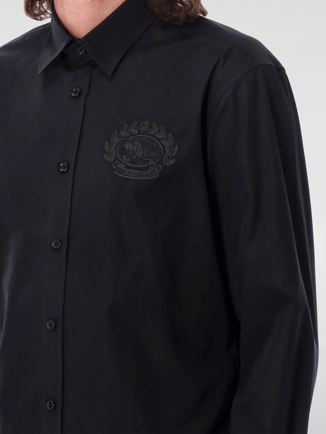 Burberry Shirt Men Black