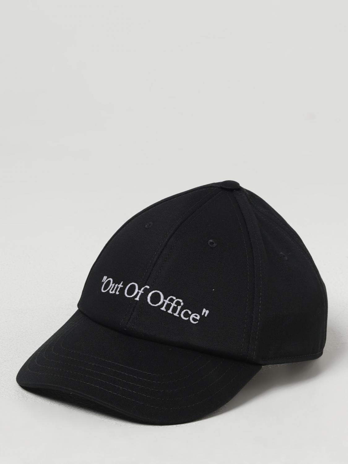 Off White Hat Men Black