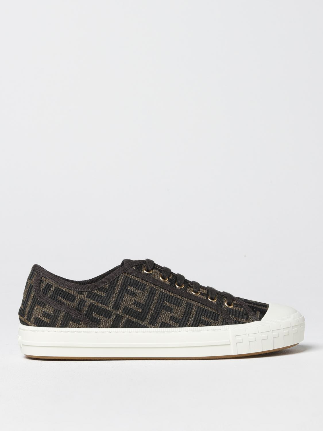 Fendi Sneakers Men Brown