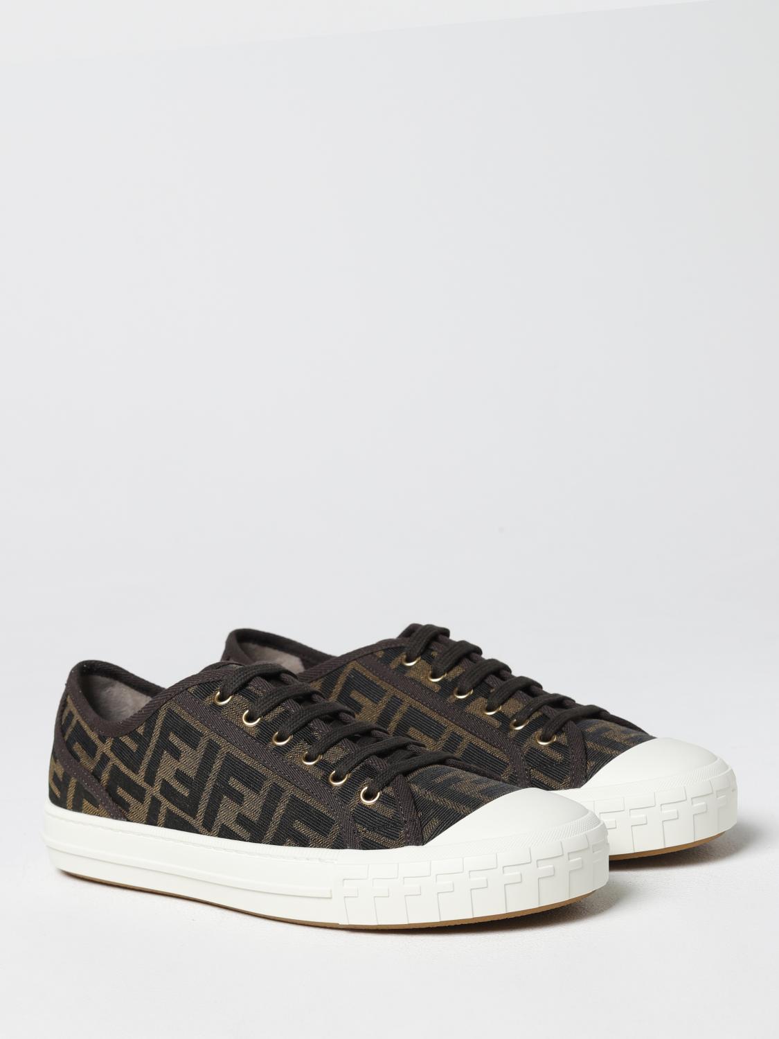 Fendi Sneakers Men Brown