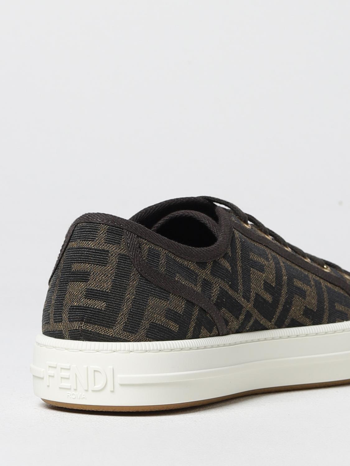 Fendi Sneakers Men Brown