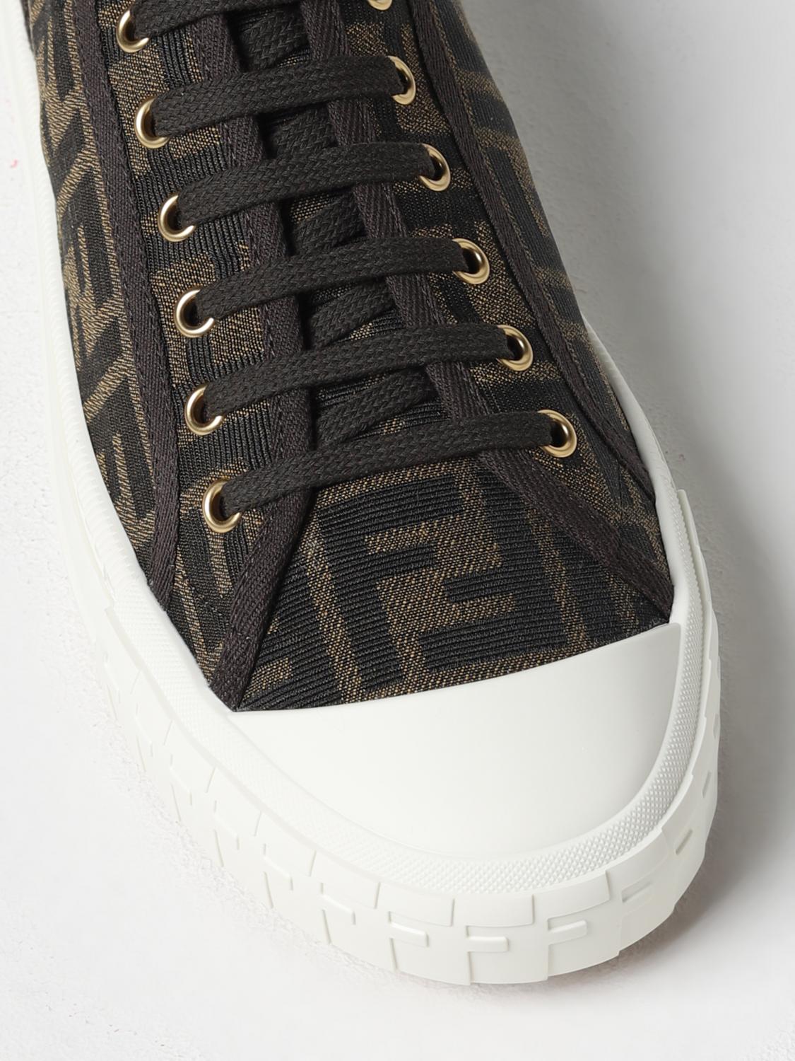 Fendi Sneakers Men Brown