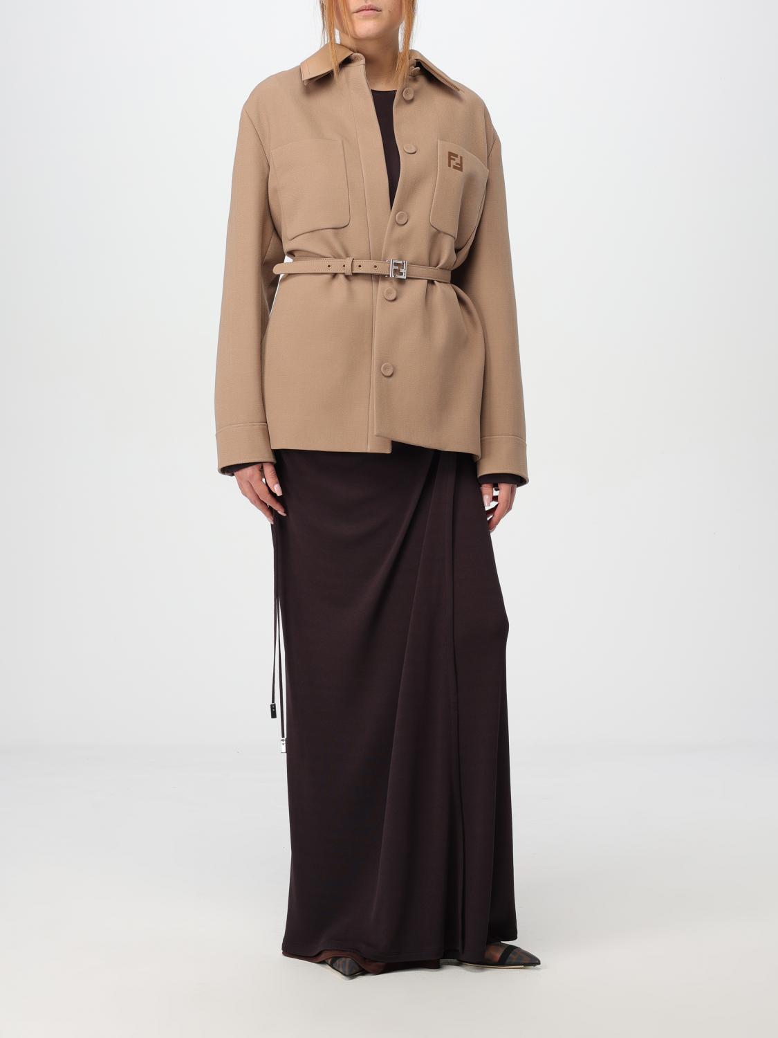 Fendi Dress Woman Plum