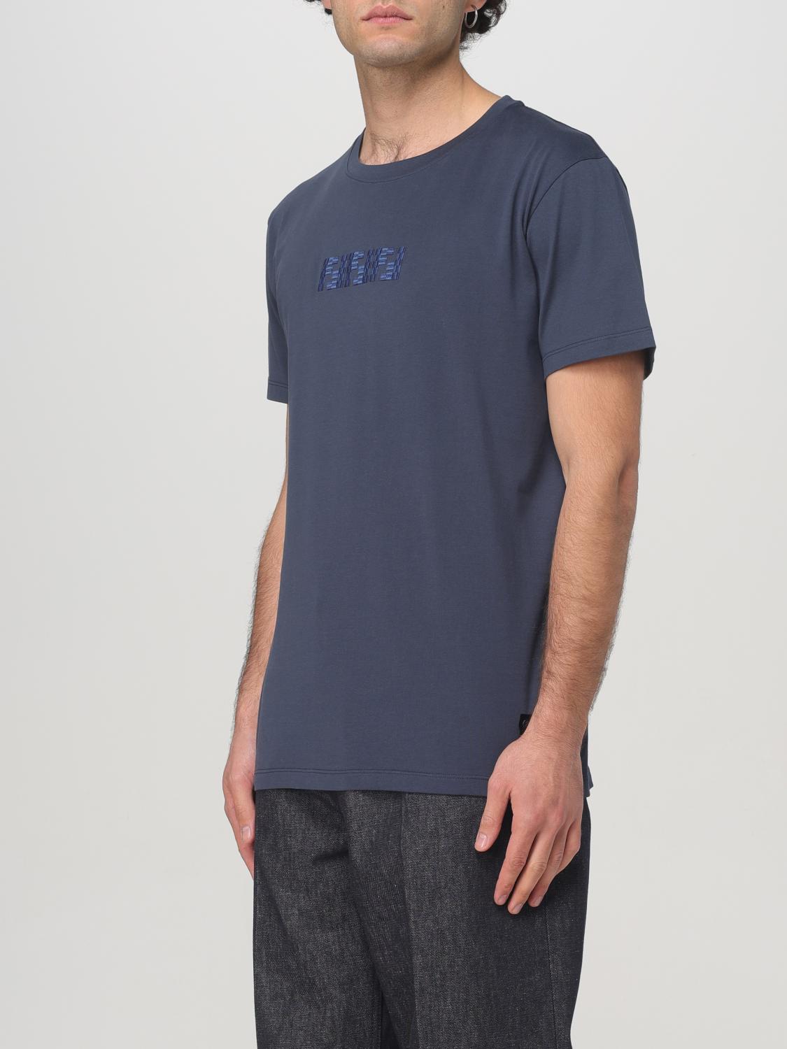Fendi T Shirt Men Blue