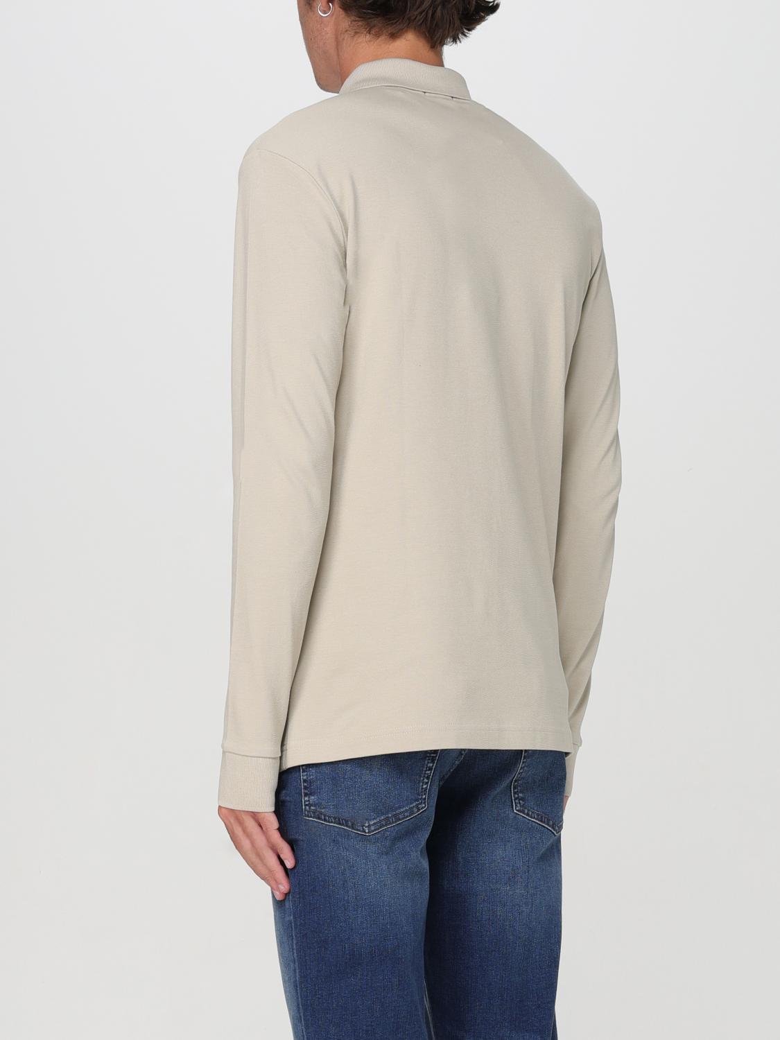 Boss Polo Shirt Men Beige