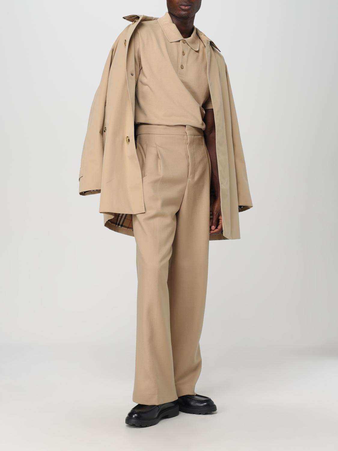 Burberry Trench Coat Men Honey