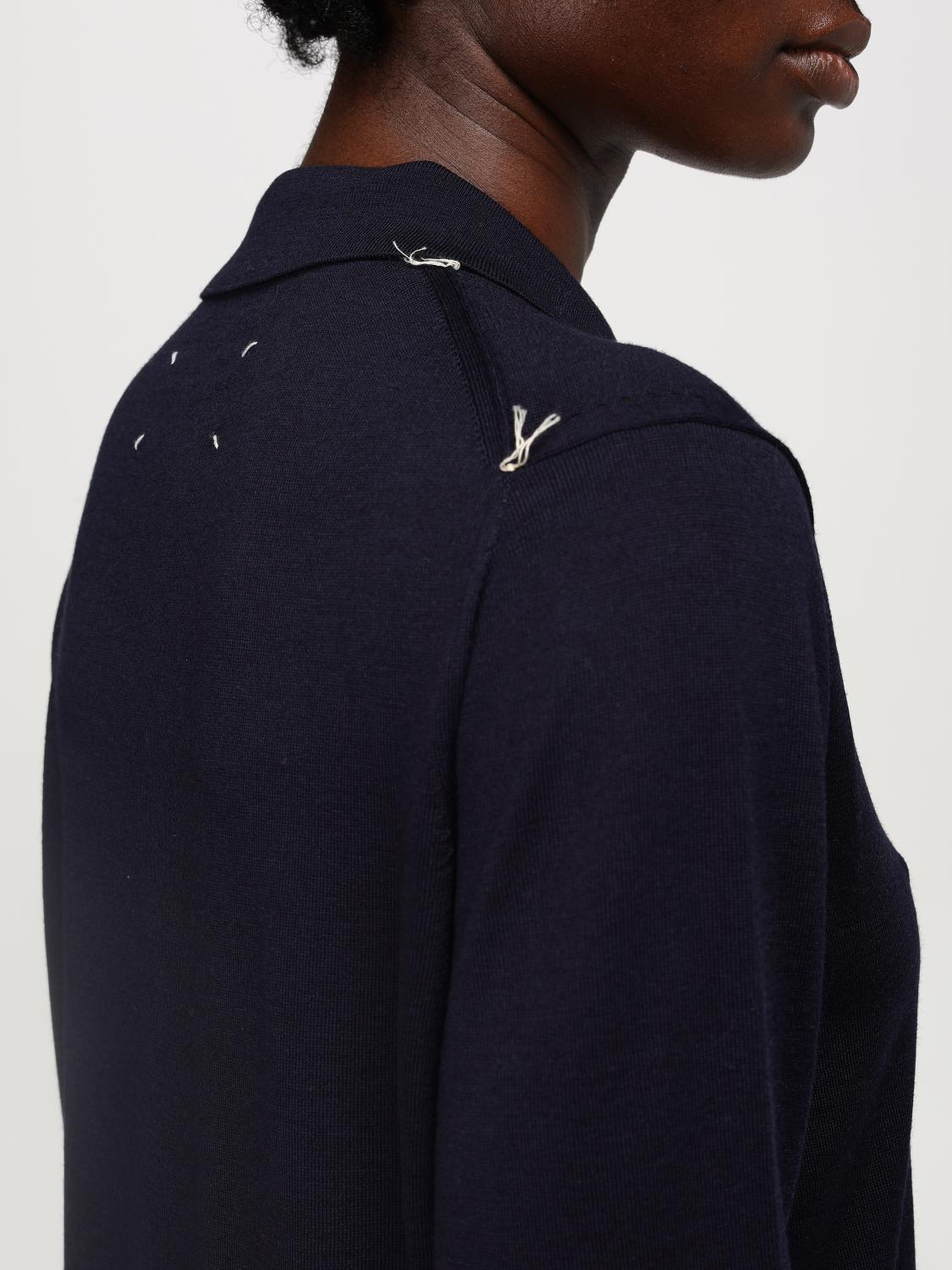 Maison Margiela Polo Shirt Woman Navy