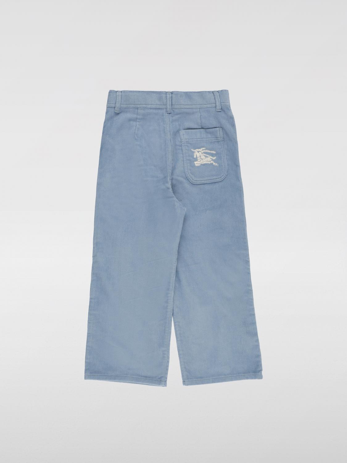Burberry Pants Kids Sky Blue