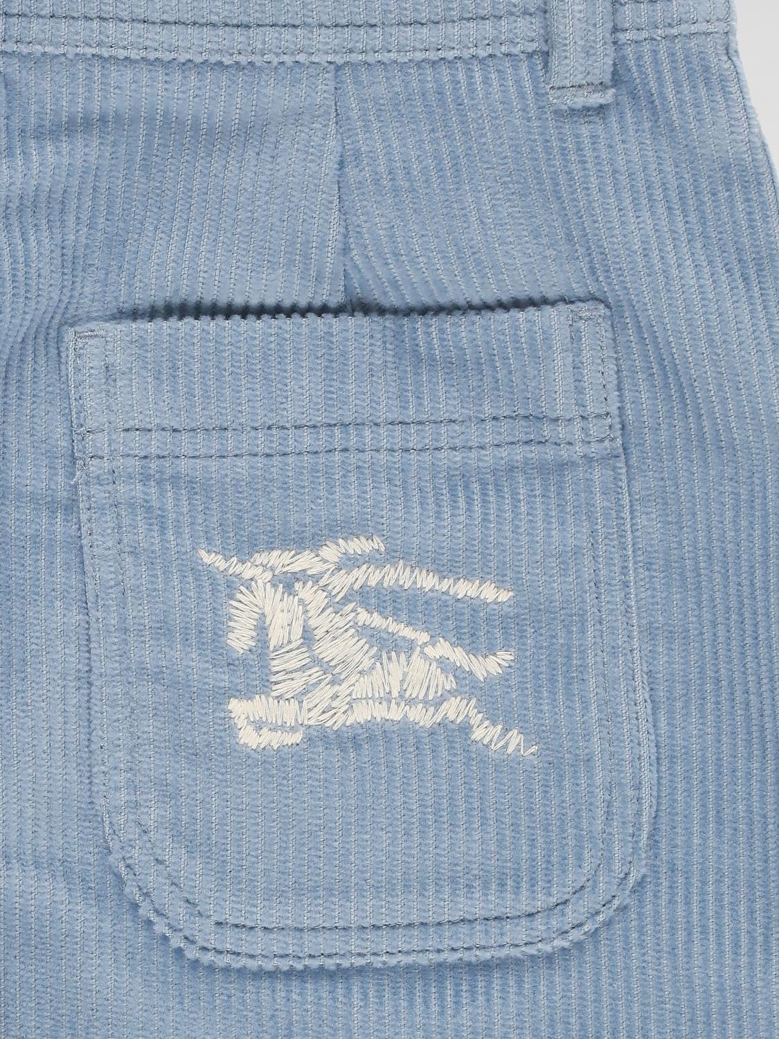 Burberry Pants Kids Sky Blue
